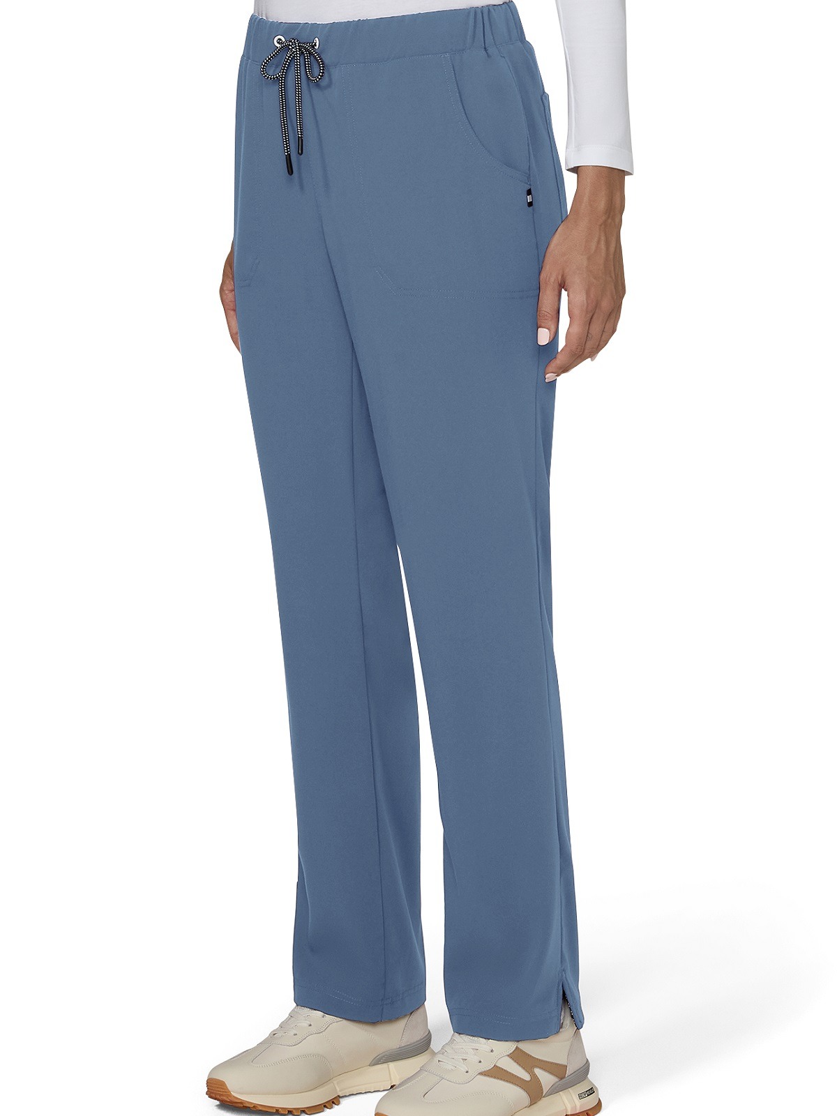 Best selling koi ladies scrub pant with straight leg and multiple pockets