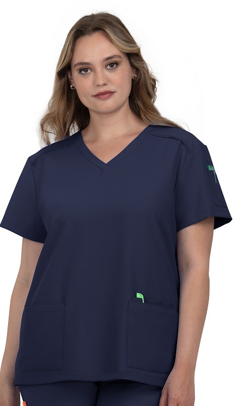 Cardi Cureology by koi Women’s Scrub Top - Image 3