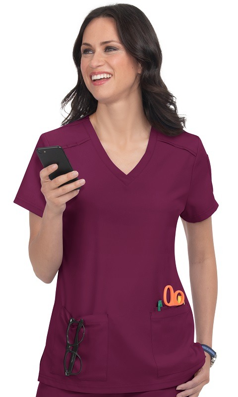 Cardi Cureology by koi Women’s Scrub Top - Image 5