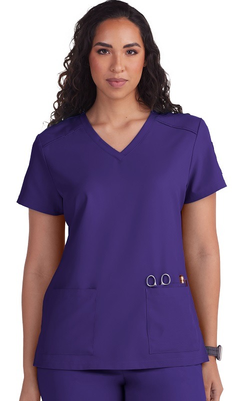 Cardi Cureology by koi Women’s Scrub Top