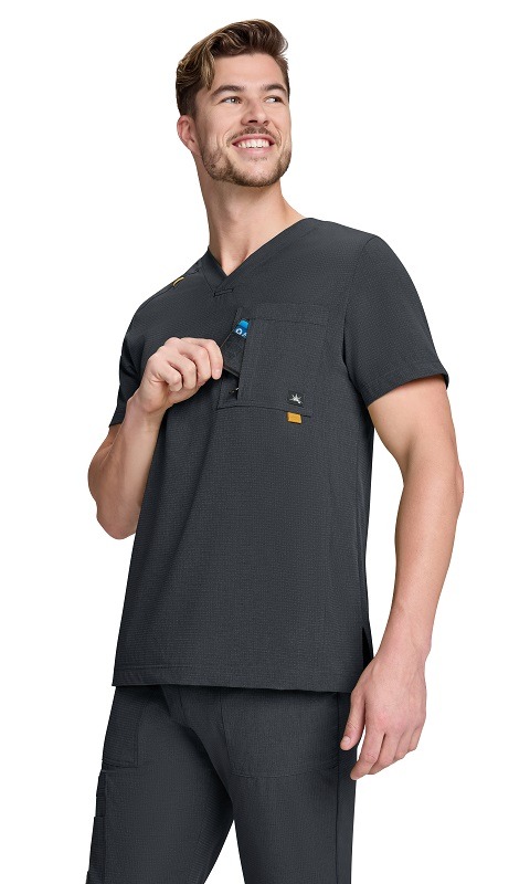 Caldwell Solis koi Men’s Scrub Top - Image 5