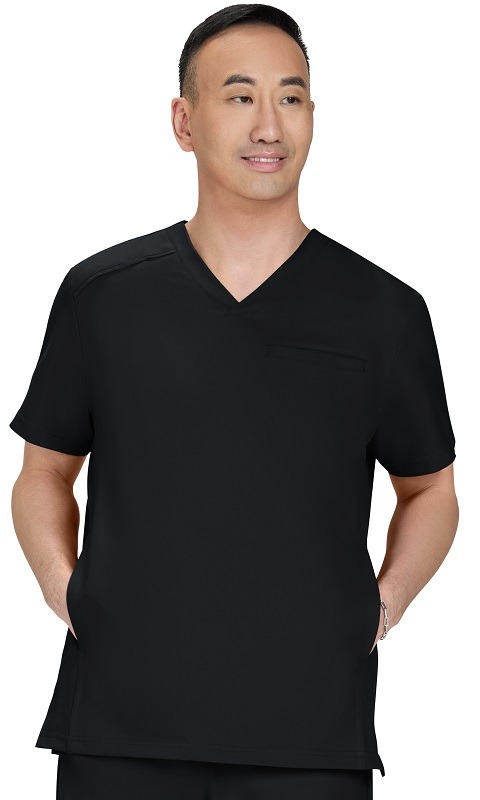Stasis Cureology by koi Men’s Scrub Top - Image 2