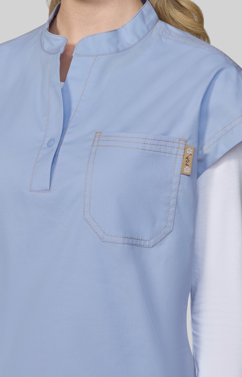 Seraphine koi Classics Women’s Scrub Top - Image 6
